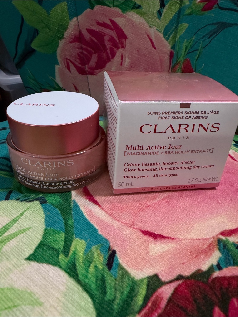 Clarins Multi-Active Jour Glow Boosting, Line-Smoothing Day Cream Glow Boosting